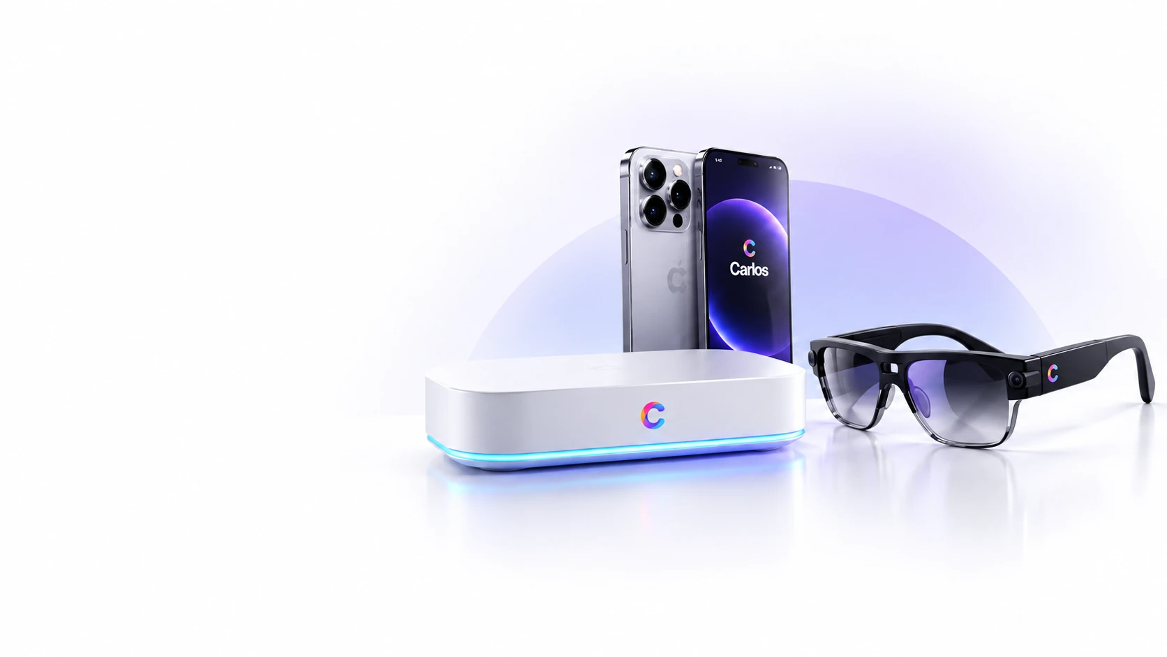 Carlos Box, Carlos Phone et Carlos Vision — visuel officiel